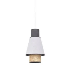 Suspension*Market Set Suspension, Mini Singapour XS, , blanc, Ø22cm, H36cm - anthracite