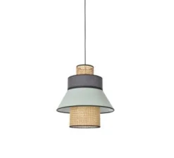 Suspension*Market Set Suspension, Mini Singapour GM, , amande, Ø30cm, H32cm - anthracite