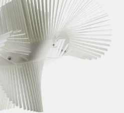 Suspension*LZF Suspension, Minimikado S, , LED, H50cm, L70cm - blanc ivoire