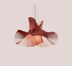 Suspension, Minimikado s, rose pale , L70cm, H50cm - LZF