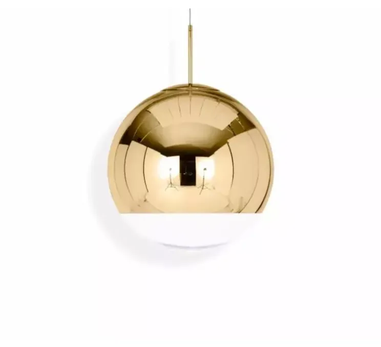 Suspension, Mirror Ball 50, or, LED, dim, 3000K, 800 lm, Ø50cm, H50cm - Tom Dixon