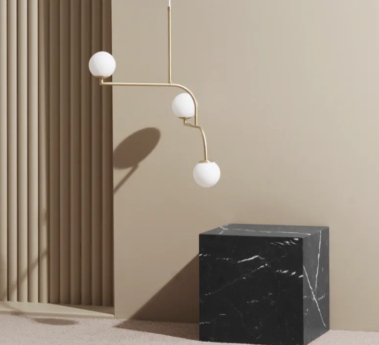 Suspension*Pholc Suspension, Mobil 70, , Ø46cm, H70cm - laiton