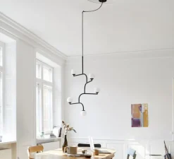Suspension, Mobil 100, noir, Ø70cm, H100cm - PHOLC