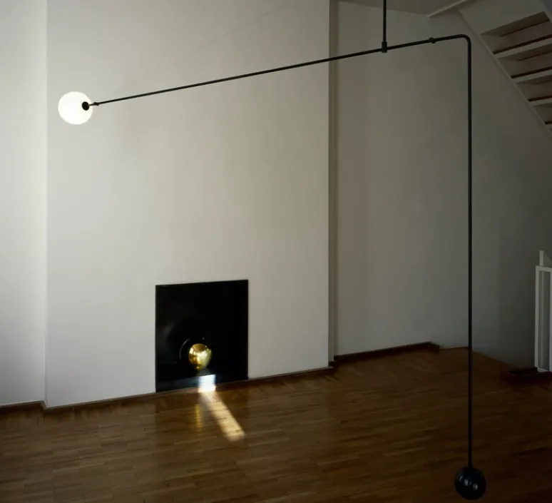 Lampe|Suspension*Anastassiades Studio Suspension, Mobile Chandelier 4, , LED, dim, 2700K, 800 lm, L202,5cm, H132,7cm - noir