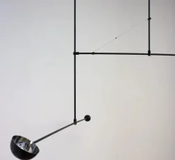 Suspension*Anastassiades Studio Suspension, Mobile Chandelier 1, , LED, dim, 2700K, 800-350 lm, L258,9cm, H113cm - noir