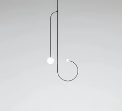 Suspension*Anastassiades Studio Suspension, Mobile Chandelier 11, , LED, dim, 2700K, 800-350 lm, L67,4cm, H151,5cm - noir
