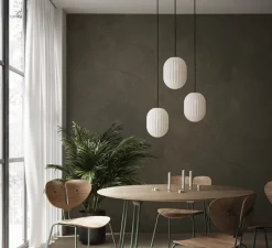 Suspension*Nordic Tales Suspension, Modeco Plus, , Ø20cm, H29cm - blanc avec cable noir