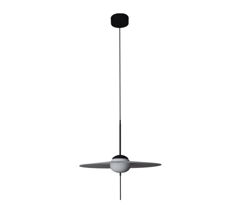 Suspension*DCW éditions Paris Suspension, Mono L500, , LED, dim, 2700K, 1300 lm, Ø50cm, H48,4cm - blanc