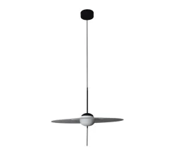 Suspension, Mono L600, blanc, LED, dim, 2700K, 1300 lm, Ø60cm, H48,4cm - DCW éditions Paris