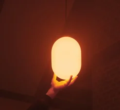 Suspension*GRAU Suspension monte et baisse, Sun, , LED, dim, 2700K, 815 lm, Ø17,6cm, H28,5cm - noir mat