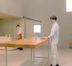 Suspension monte et baisse, Team, noir, LED, dim, 4000K, 10700 lm, L137cm, H4cm - GRAU