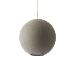 Suspension, Moon, beige, LED, dim, 2700K, 900 lm, Ø55cm, H55cm - Abstracta