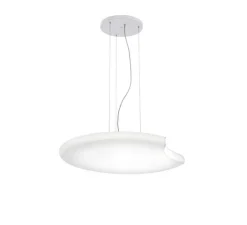 Suspension, Moon, blanc, IP23, LED, 3000K, 3250 lm, Ø70cm, H12cm - Alma light