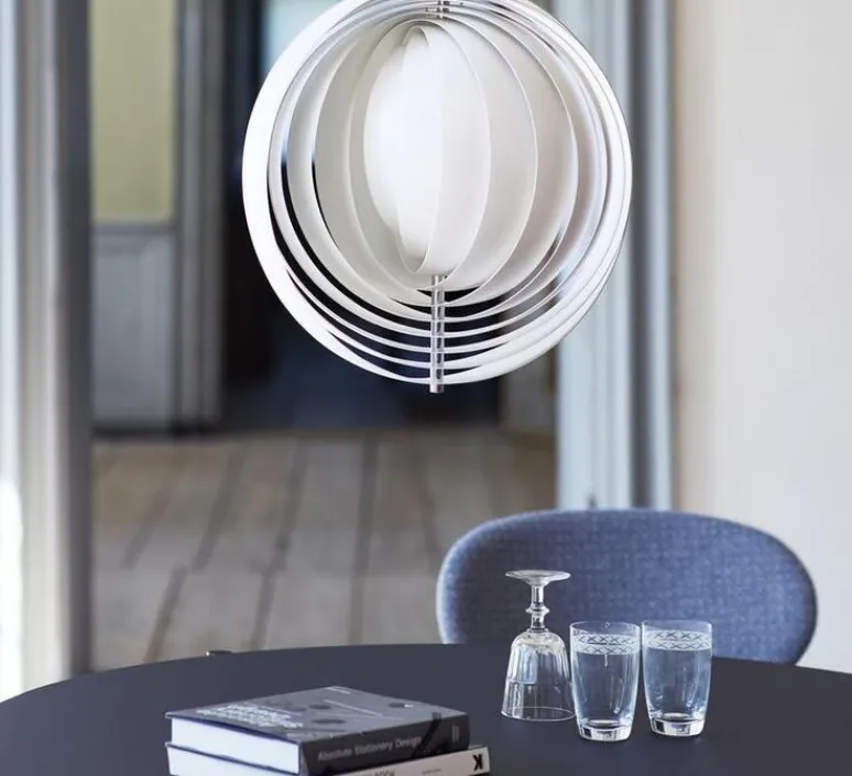 Suspension*Verpan Suspension, Moon small, , Ø34cm, H34cm - blanc