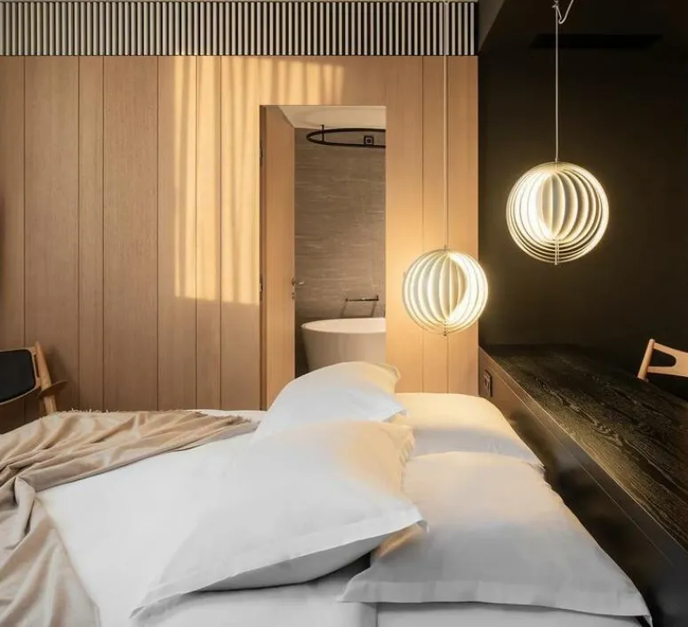 Suspension*Verpan Suspension, Moon small, , Ø34cm, H34cm - blanc