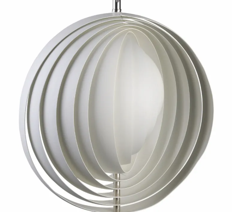 Suspension*Verpan Suspension, Moon small, , Ø34cm, H34cm - blanc