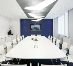 Suspension, Mouette Symmetric 2500, blanc opalin, LED, 3000K, 12215 lm, L255cm, H10cm - Artemide