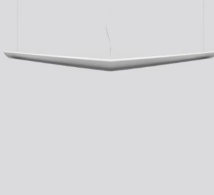 Suspension, Mouette Symmetric 2500, blanc opalin, LED, 3000K, 12215 lm, L255cm, H10cm - Artemide