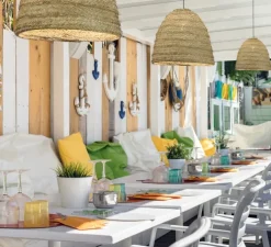 Suspension, Moyana, rafia, Ø50cm, H40cm - ACB