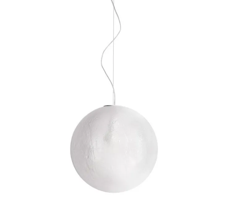 Suspension, Murano 50, blanc, Ø50cm, H50cm - Slide