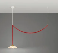 Suspension, N°5, rouge, L100,3cm, H56cm - Valerie_Objects
