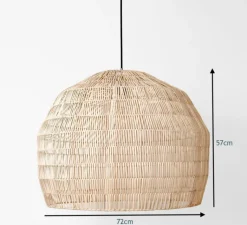 Suspension*Ay Illuminate Suspension, Nama 3, , Ø72cm, H57cm - naturel
