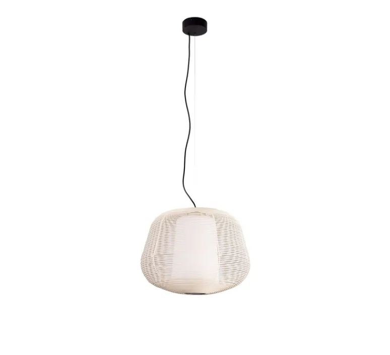 Suspension*Faro Suspension, Nara, , IP65, Ø46cm, H35cm - beige
