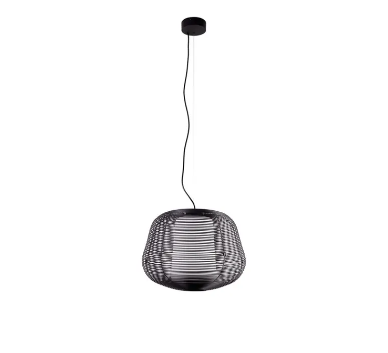 Suspension*Faro Suspension, Nara, , IP65, Ø46cm, H35cm - noir