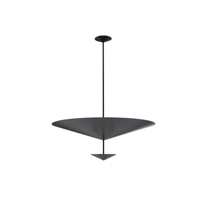 Suspension, Narciso, noir mat, LED, dim, 3000K, 1500 lm, Ø110cm, H135cm - Penta
