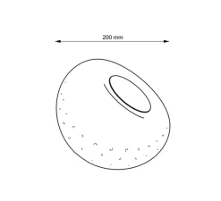 Suspension*Nordic Tales Suspension, Nautico, câble gris, , Ø23cm, H15,5cm - blanc et laiton