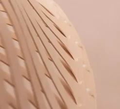 Suspension, Navicula Large, naturel, LED, dim, 2700K, L250cm, H45cm - David Trubridge