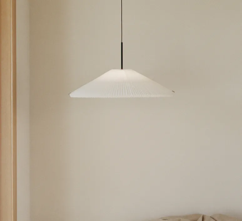 Suspension*New Works Suspension, Nebra L, , IP22, LED, 2700K, Ø90cm, H37,5cm - blanc