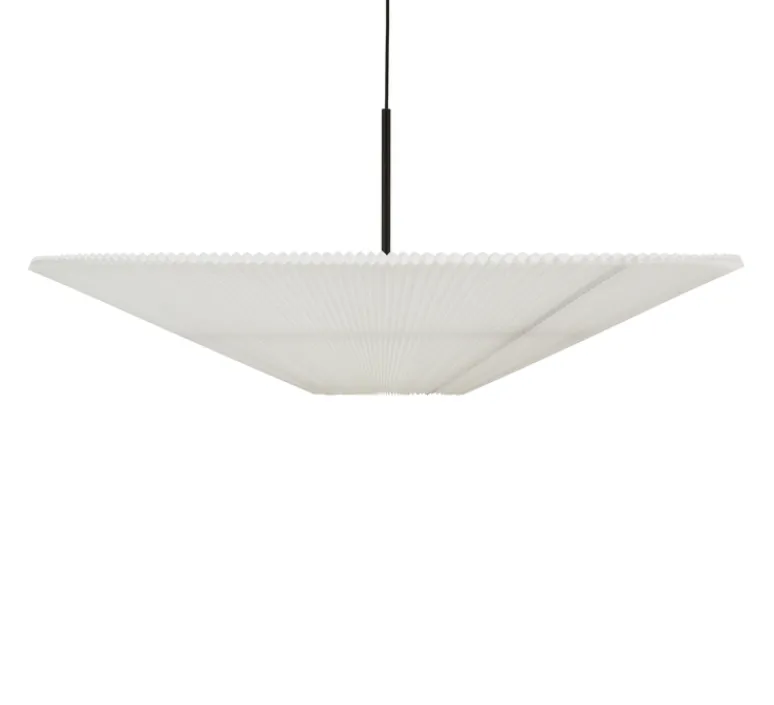 Suspension*New Works Suspension, Nebra L, , IP22, LED, 2700K, Ø90cm, H37,5cm - blanc