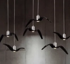 Suspension*Brokis Suspension, Night Birds, , LED, ø78cm, H12cm - noir