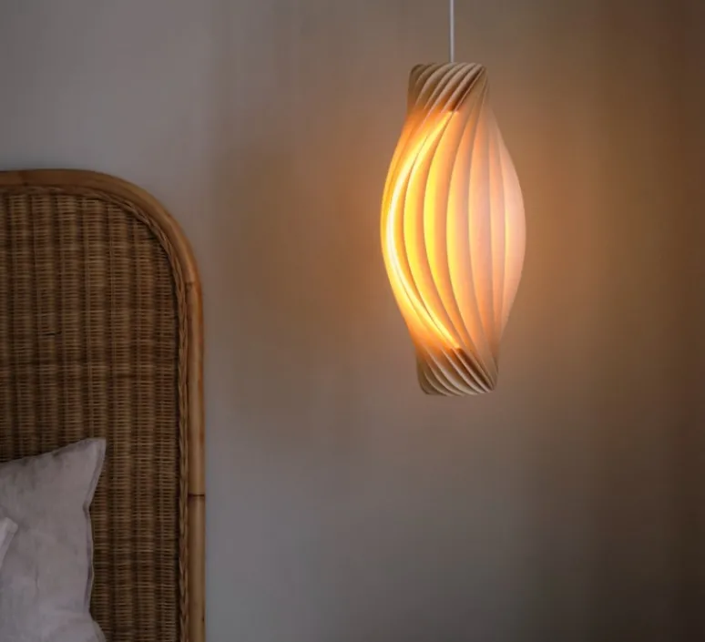 Suspension*Tom Rossau Suspension, No.111, , Ø18cm, H43cm - bouleau naturel