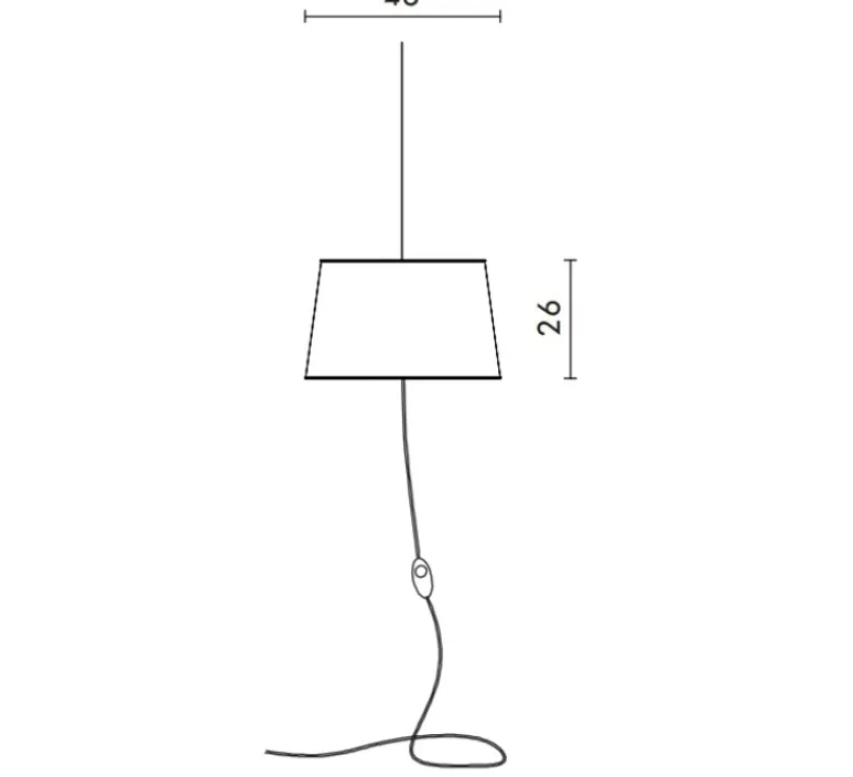 Suspension*DesignHeure Suspension nomade, Grand Nuage, , Ø43cm - blanc, noir