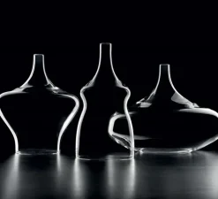 Suspension*Lodes Suspension, Nostalgia large sans rosace, , LED, dim, 2700K, 1280 lm, Ø28cm, H21,5cm - verre transparent, chrome