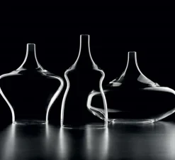 Suspension, Nostalgia medium sans rosace, noir & transparent, LED, dim, 2700K, 1280 lm, Ø20cm, H21,5cm - Lodes