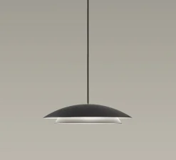 Suspension, Noway, noir, LED, dim, 2700k, 618 lm, Ø35cm, H8cm - LEDs C4