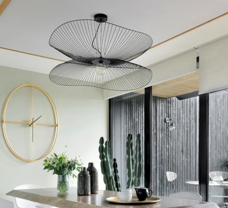 Suspension, NUAGE, blanc, L118cm, H45cm - Celine-Wright