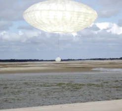 Suspension*Celine Wright Suspension, Nuage, Giboulée, , L50 cm, H35cm - Celine-Wright blanc