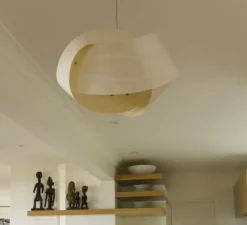 Suspension*LZF Suspension, Nut S, , Ø42cm, H21cm - blanc ivoire