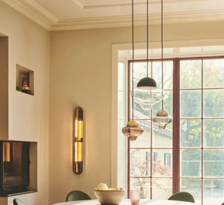 Suspension, Nutty XL, transparent, or , Ø29cm, H30cm - Design by us