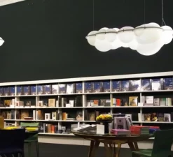 Suspension*Nemo Lighting Suspension, Nuvola minor, , LED, 2700k, 8000lm, L100cm, H37cm - blanc