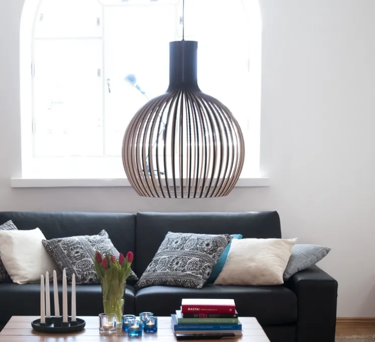 Suspension, Octo, 4240, noir, Ø54cm, H68cm - Secto Design