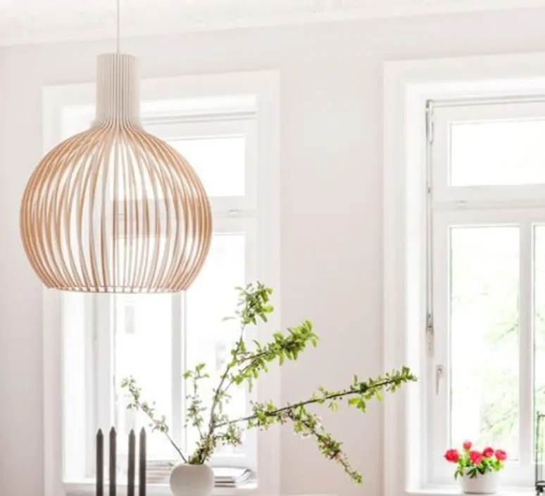 Suspension*Secto Design Suspension, Octo, , Ø54cm, H68cm - blanc