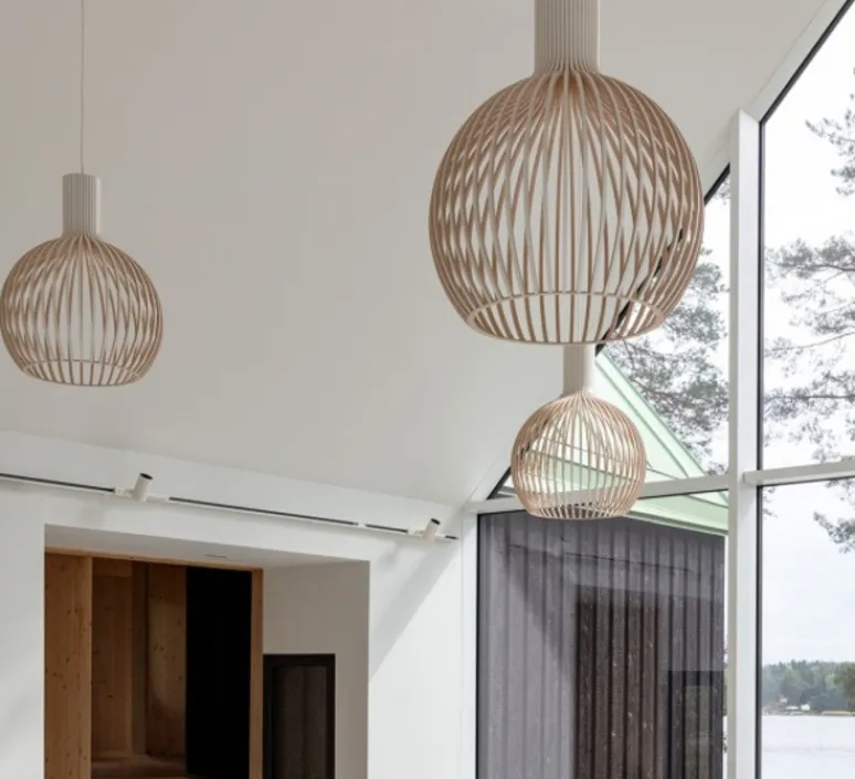 Suspension*Secto Design Suspension, Octo, , Ø54cm, H68cm - blanc