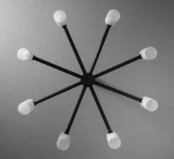 Suspension, Odyssey Round MD, noir mat, verre mat, Ø119,7cm, H41,6cm - Schwung