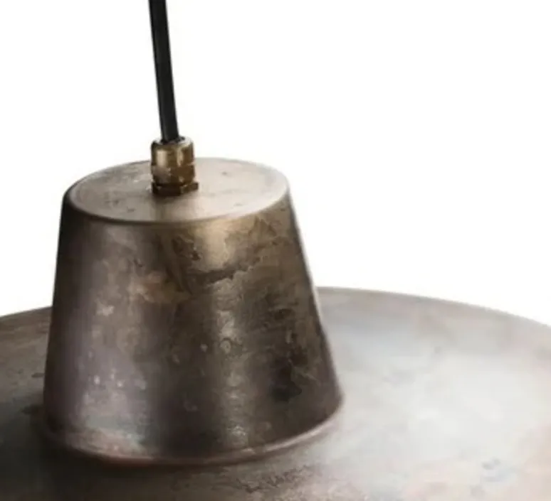 Suspension*Il Fanale Suspension, Officina 268.06.FF, , Ø40cm, H25,5cm - fer antique