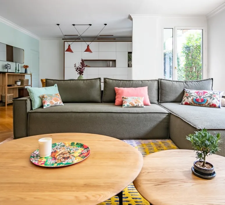 Suspension*Pott Suspension, Okina double, , IP44, E27, Ø27,4cm, H23cm - blanc mat